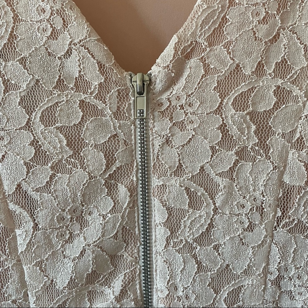 Speechless White Lace Sleeveless Dress - Picture 6 of 9